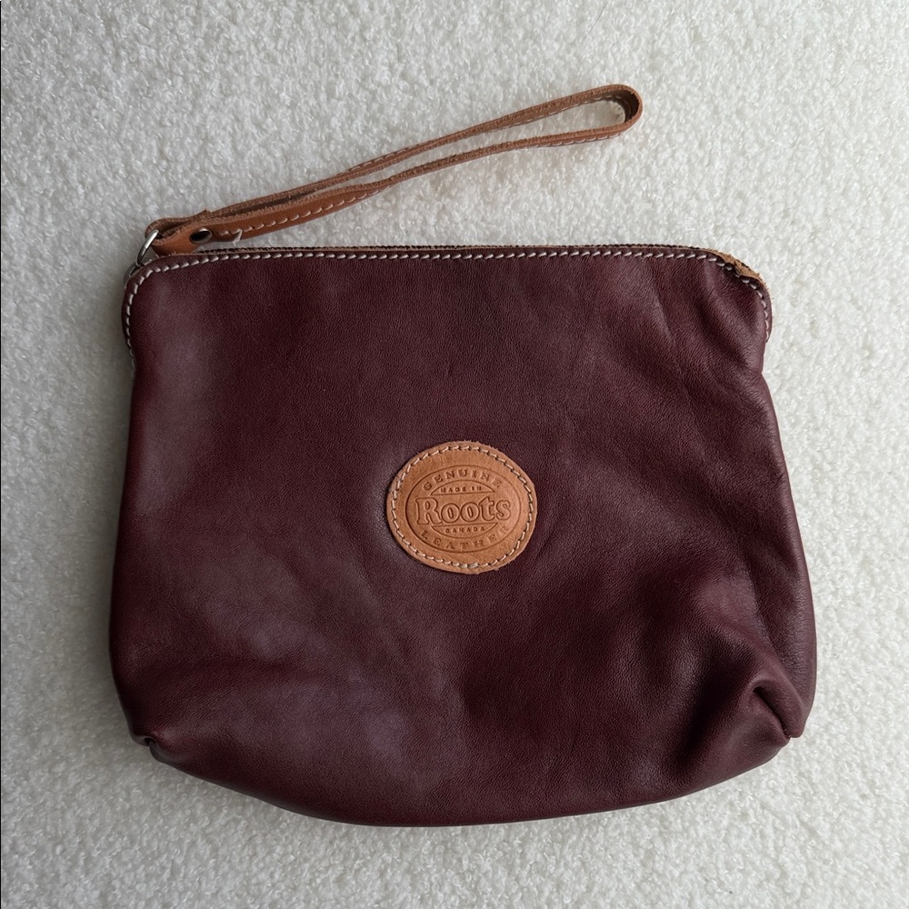 Roots Leather Pouch